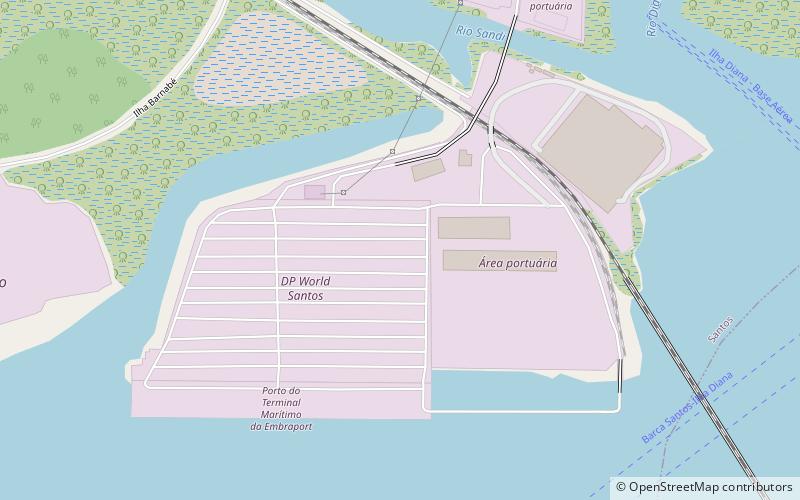 empresa brasileira de terminais portuarios santos location map