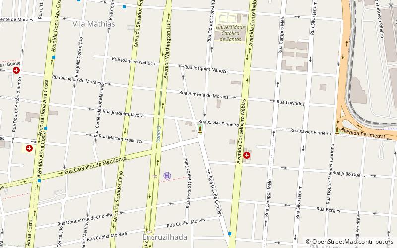 Sociedade de Melhoramentos do Bairro da Encruzilhada location map