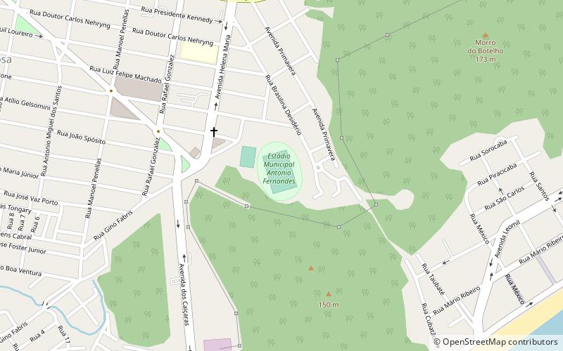 stade municipal antonio fernandes guaruja location map