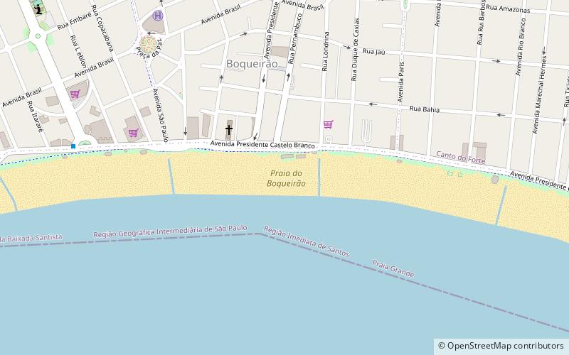 Praia do Boqueirão location map