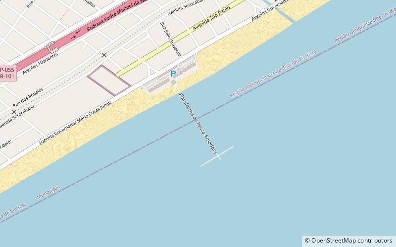 Fishing Platform location map