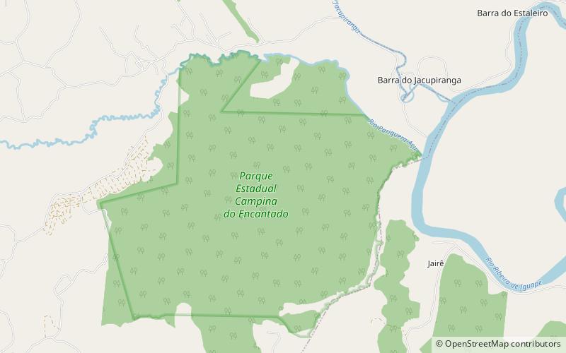 sambaqui lombada grande campina do encantado state park location map