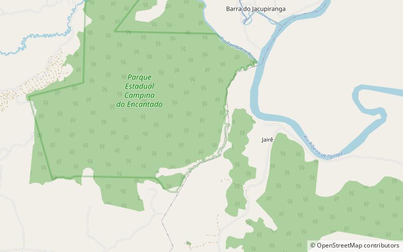 sambaqui sitio velho campina do encantado state park location map