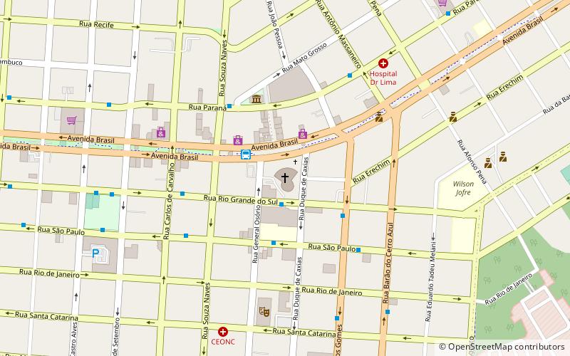 Nossa Senhora Aparecida Cathedral location map