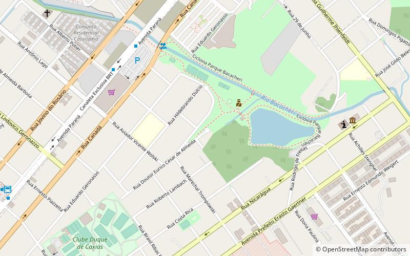 bacacheri park kurytyba location map