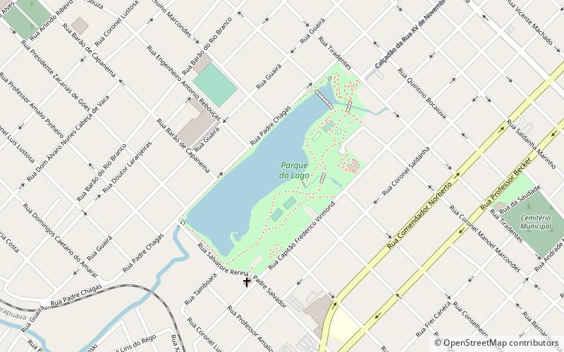 parque do lago guarapuava location map