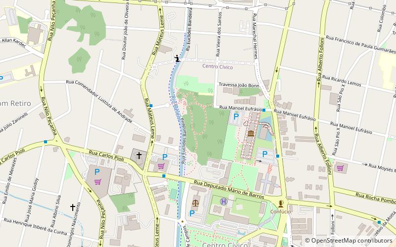 Bosque do Papa / Polish Memorial location map