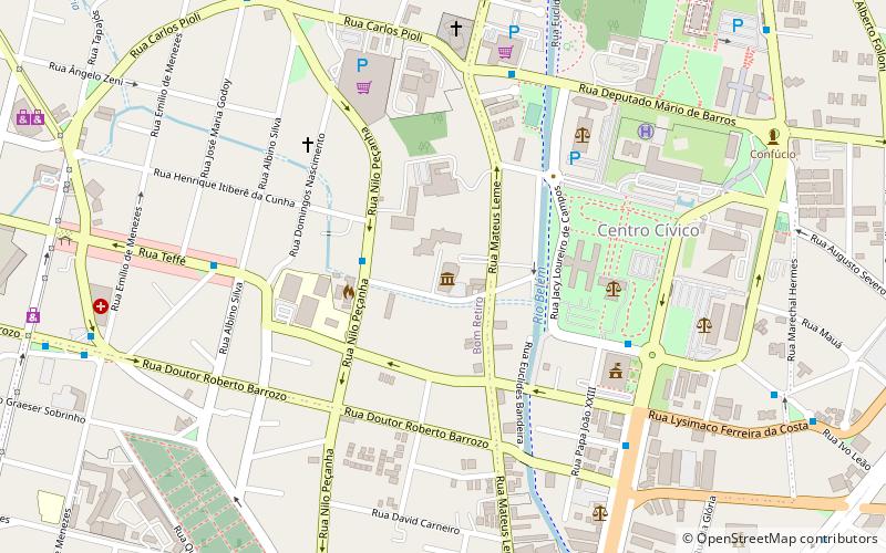 Holocaust Museum in Curitiba location map