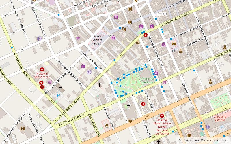metropolitan shopping curitiba location map