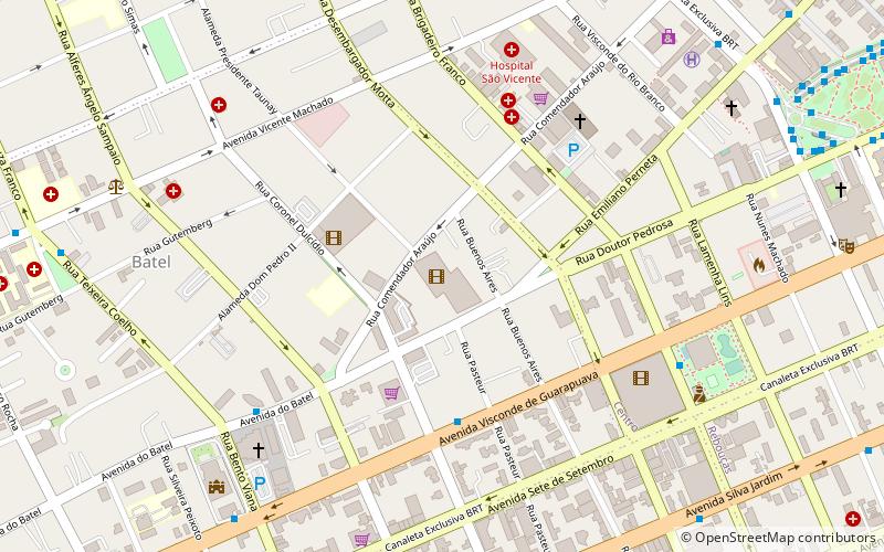 crystal plaza shopping curitiba location map
