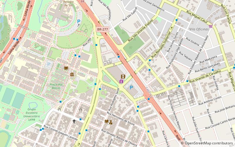 shopping jardim das americas curitiba location map