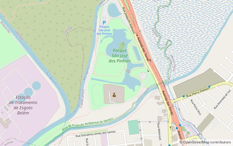 Parque São José dos Pinhais location map