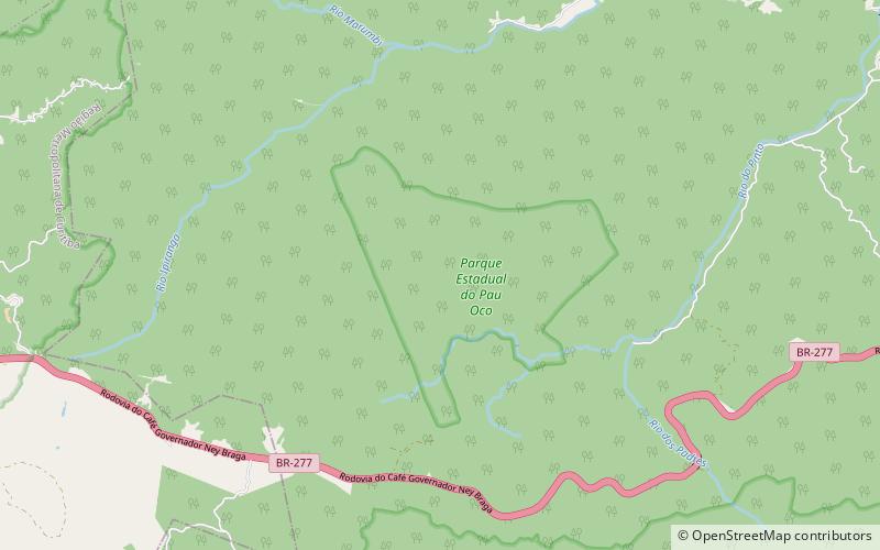 Park Stanowy Pau Oco location map