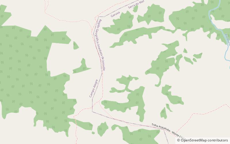 Serra do Mar location map