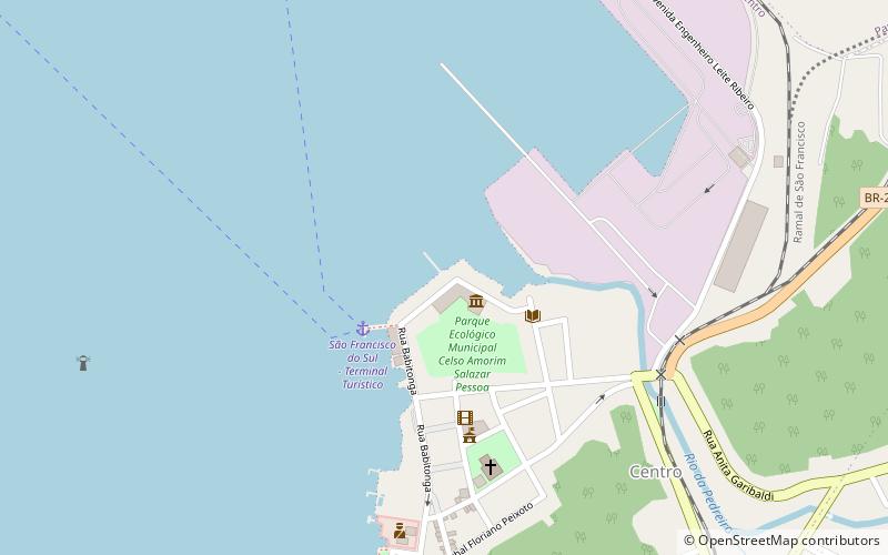 museu nacional do mar sao francisco do sul location map