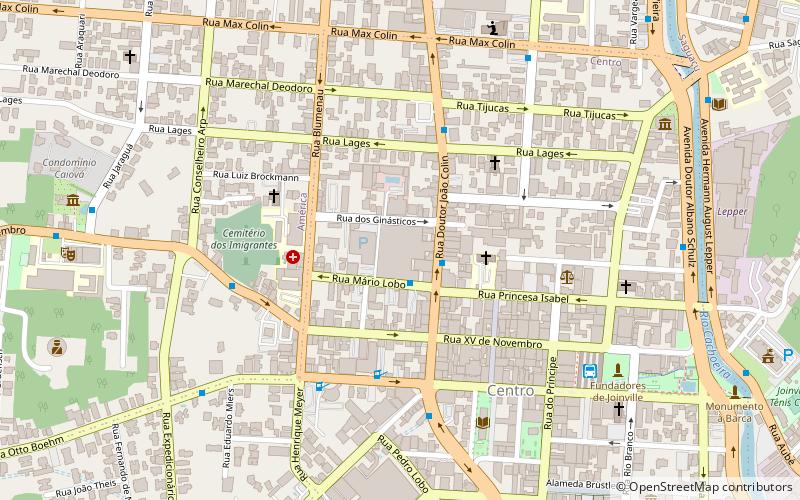 shopping cidade das flores joinville location map