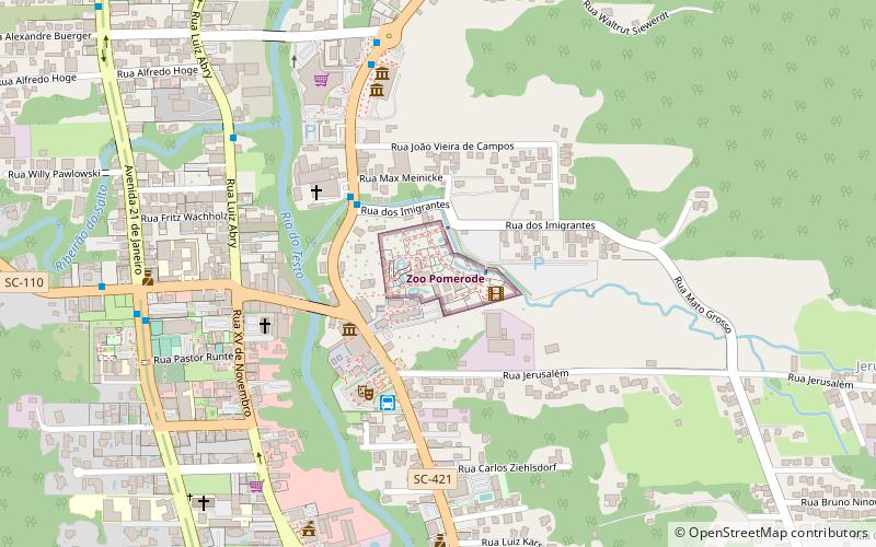 zoo pomerode location map