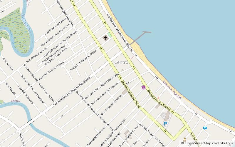 Balneário Piçarras location map