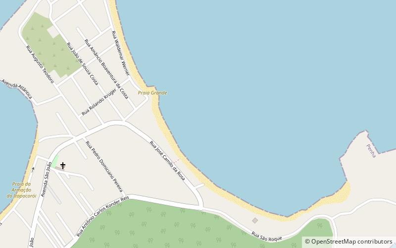 praia grande penha location map