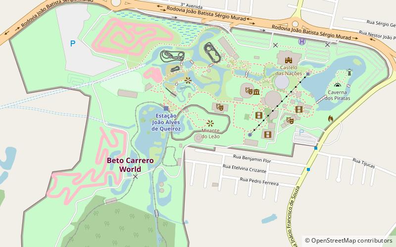 zoologico penha location map