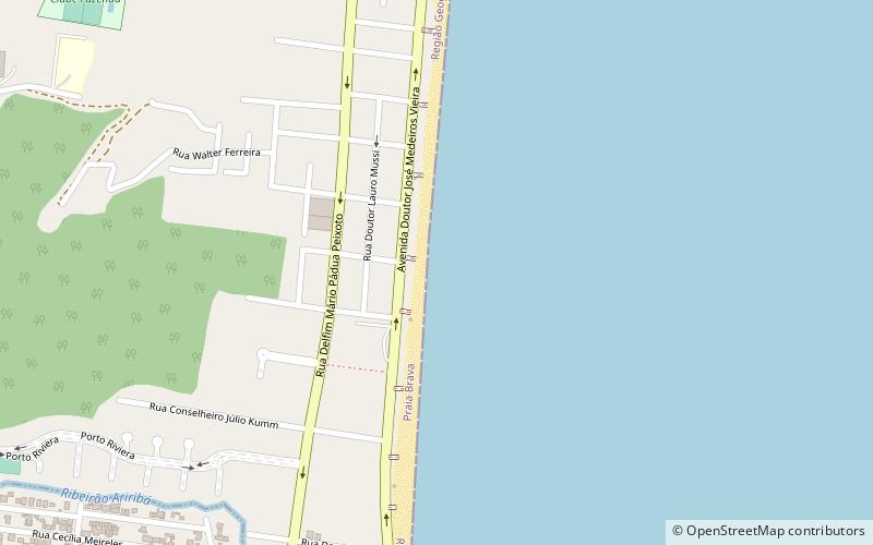 praia dos amores balneario camboriu location map
