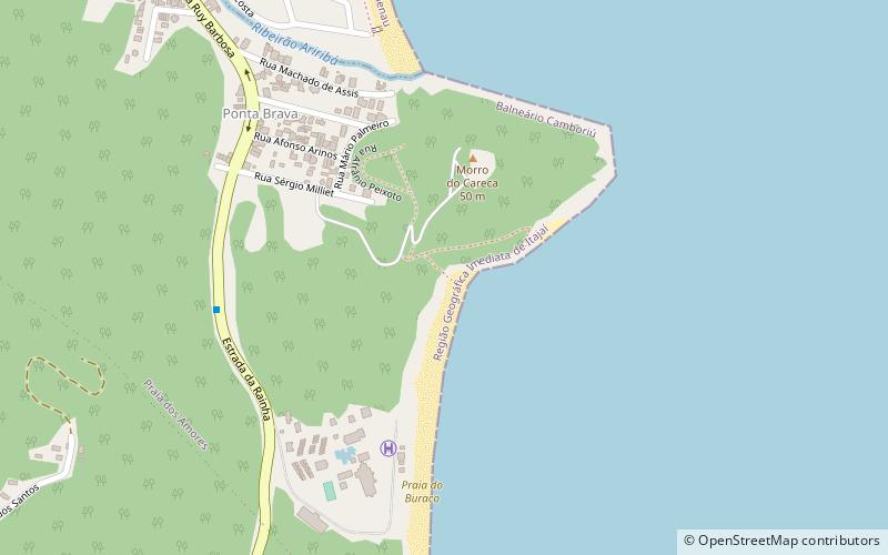 Hole Beach location map