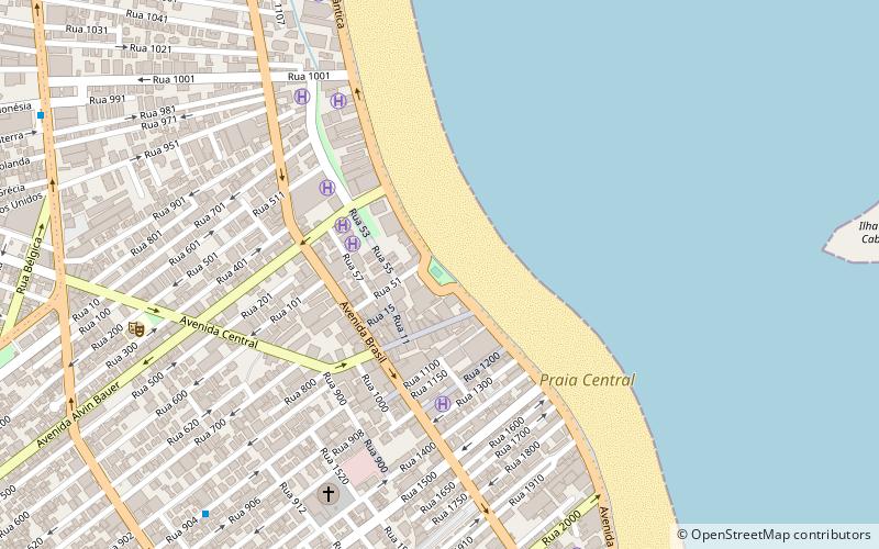 praca almirante tamandare balneario camboriu location map
