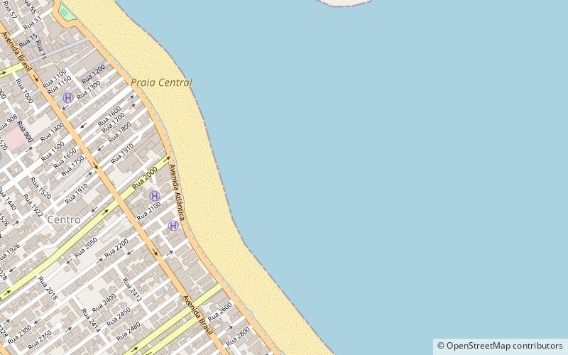 praia central balneario camboriu location map