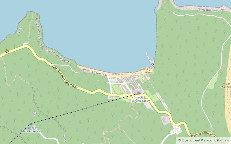 Praia de Laranjeiras location map
