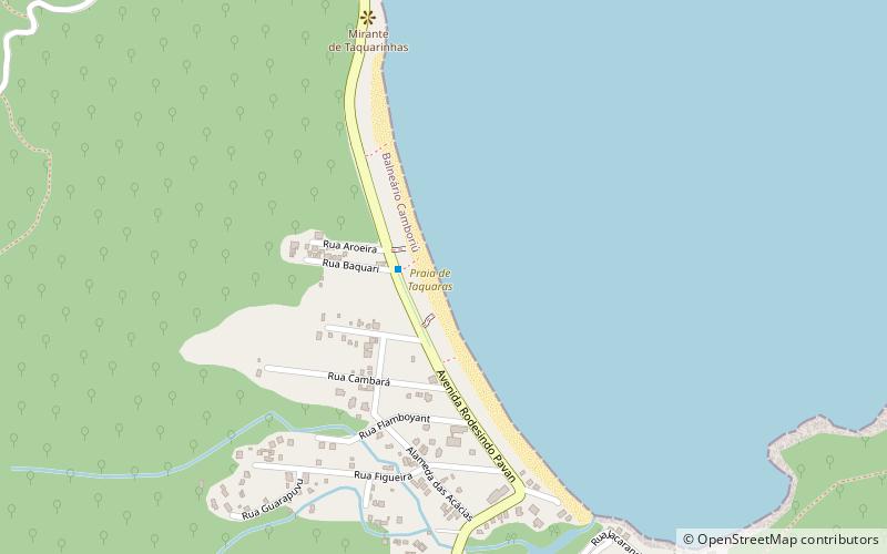 Praia de Taquaras location map