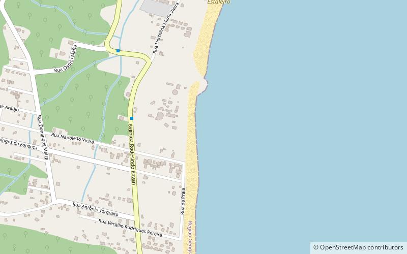 praia do estaleiro balneario camboriu location map