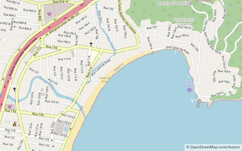 Canto da Praia location map