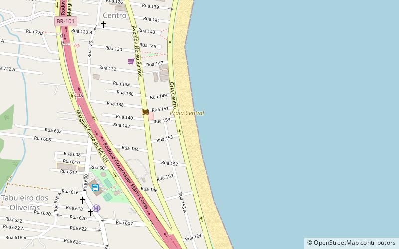 Praia Central location map