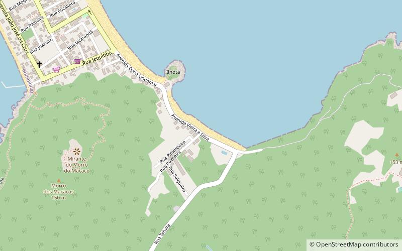 praia da conceicao bombinhas location map