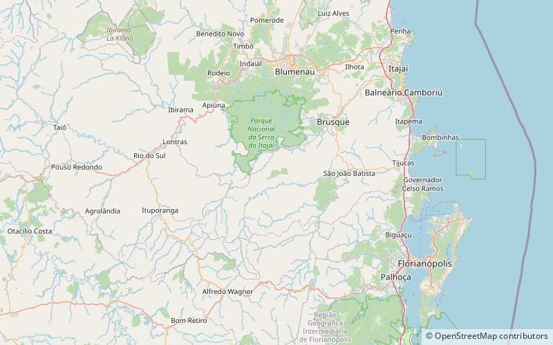 Canela Preta Biological Reserve location map