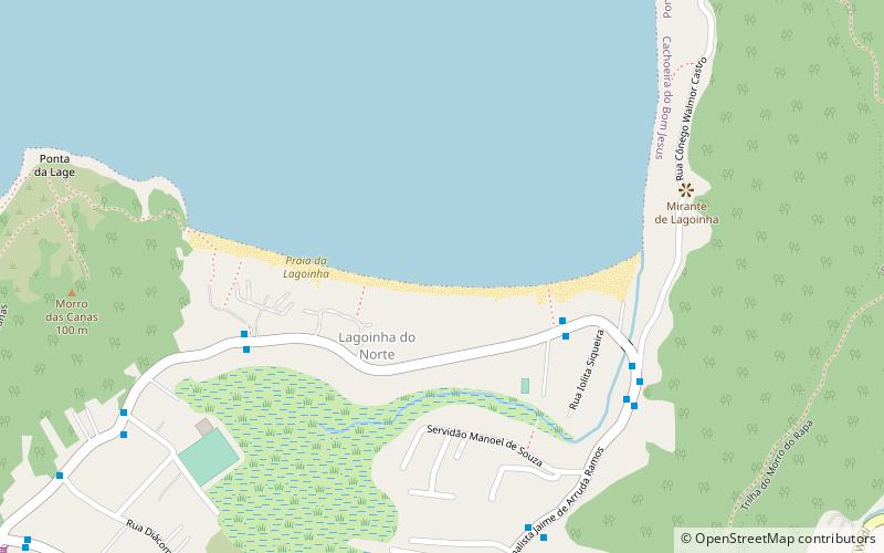 Praia do Lagoinha location map
