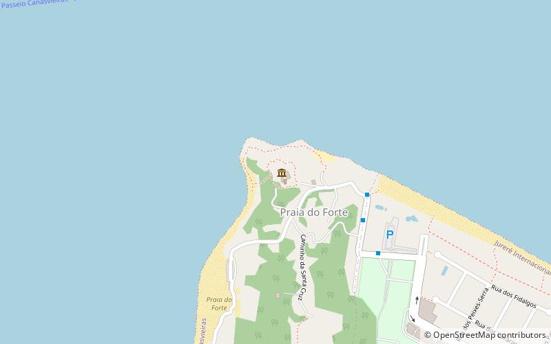 forte beach florianopolis location map