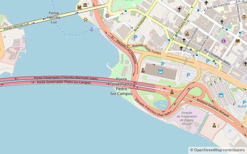 parque nautico valter lange florianopolis location map