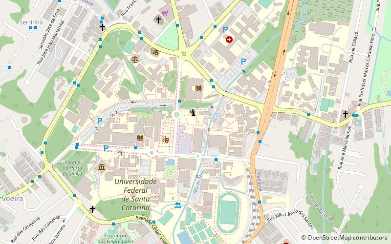 Universidade Federal de Santa Catarina location map