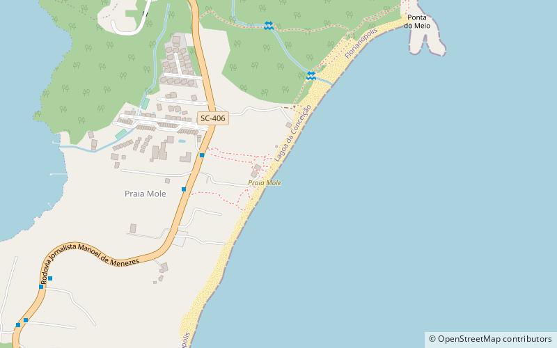 Praia Mole location map