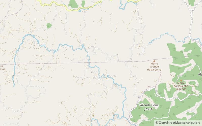 rio das lontras private natural heritage reserve location map