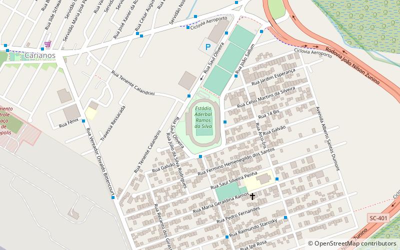 Estadio de la Ressacada location map