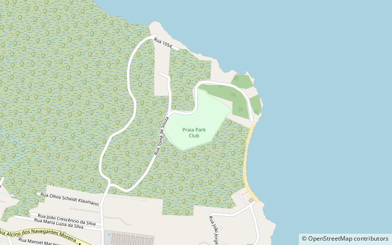 praia park club palhoca location map