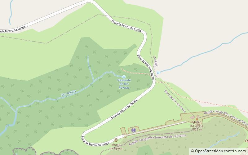 pelotas river source sao joaquim national park location map
