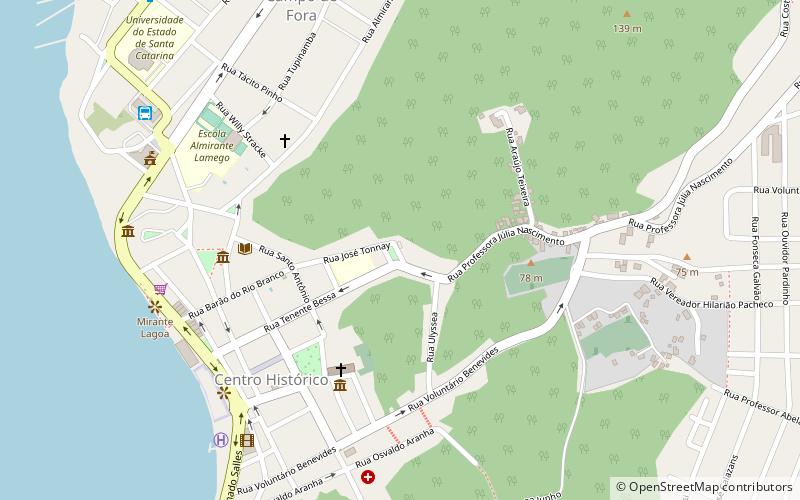 fonte da carioca laguna location map