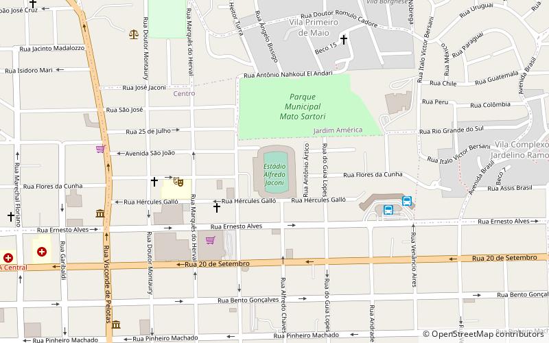 Estádio Alfredo Jaconi location map