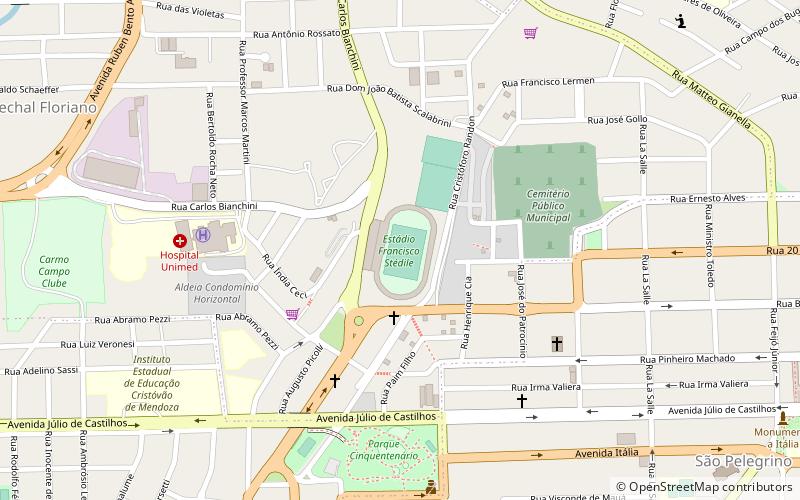 Estádio Centenário location map