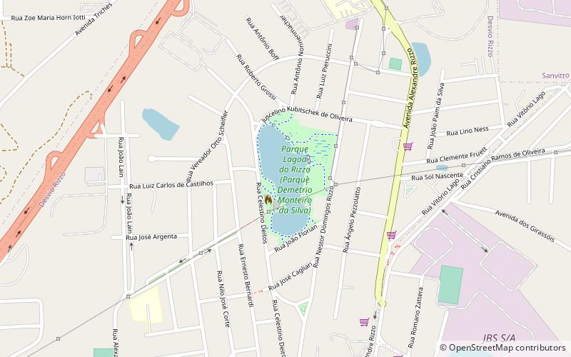 lagoa do rizzo caxias do sul location map