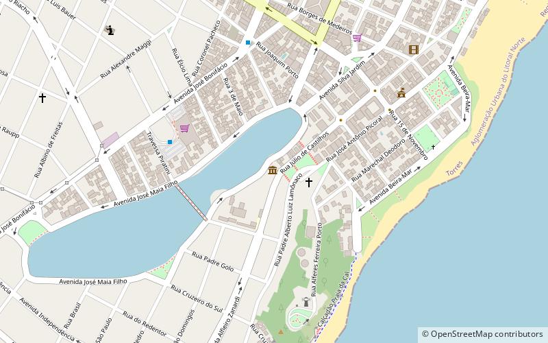 prefeitura municipal de torres location map