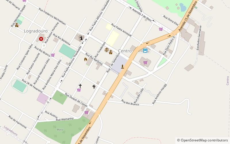 rua coberta nova petropolis location map